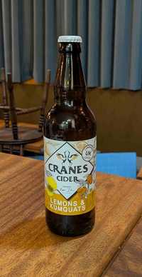 Cranes Cider Lemons and Kumquat review