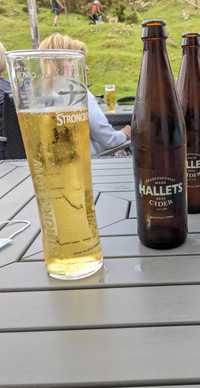 All the others Hallets Real Cider review