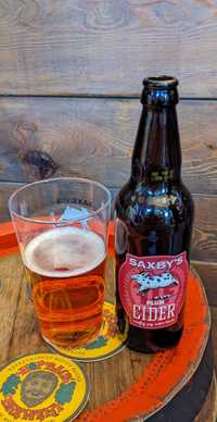 Saxby's cider Plum review