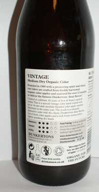 Dunkertons Organic Cider Vintage Organic Cider review